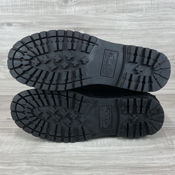 Polo Ralph Lauren Men's 10.5 Ranger Mid Black  Camo Suede Boot Combat - Picture 8 of 9